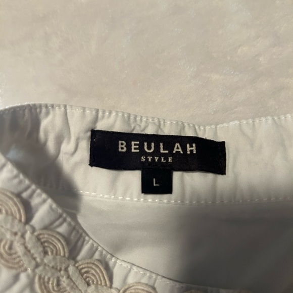 Beulah White with Ivory Embroidery Dress - Picture 2 of 11